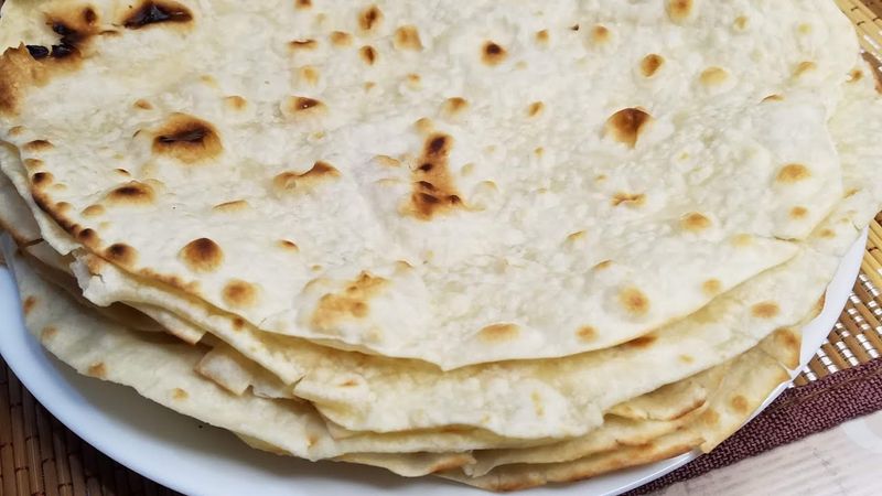 Тонкий лаваш на сковородке в домашних условиях!