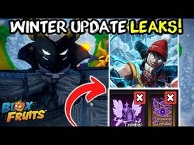 Blox Fruits HUGE UPDATE REVEAL! NEW FRUITS FOR WINTER UPDATE