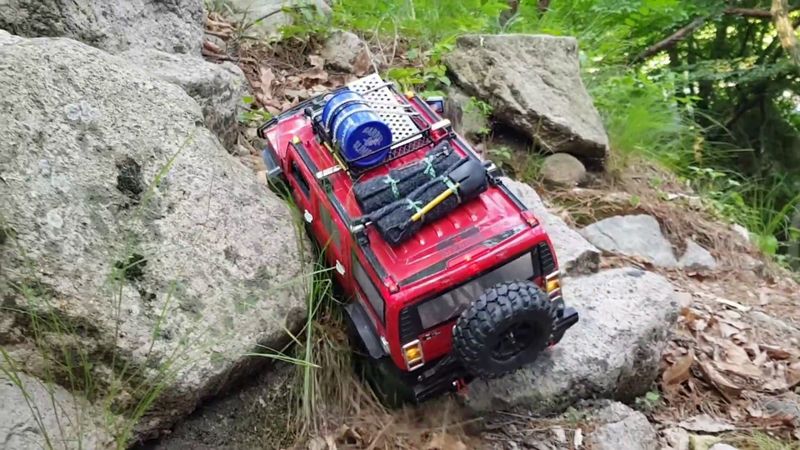 RC TFL T10 Full Metal Hummer One_Man_duk Mountain Adventure