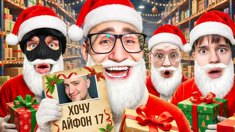 СТАЛИ ДЕДОМ МОРОЗОМ на 24 ЧАСА! ЧИТАЕМ ПИСЬМА И ДАРИМ ПОДАРКИ НА НОВЫЙ ГОД!