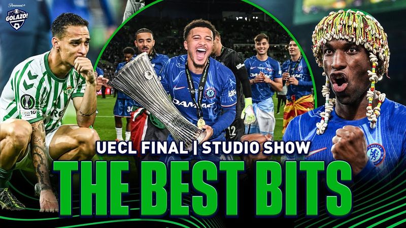 The BEST BITS from the UEFA Europa Conference League final as Chelsea beat Real Betis 🏆