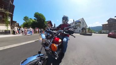 125er Suzuki übers 🇦🇹-Bödele und Rettung einer Harley Davidson