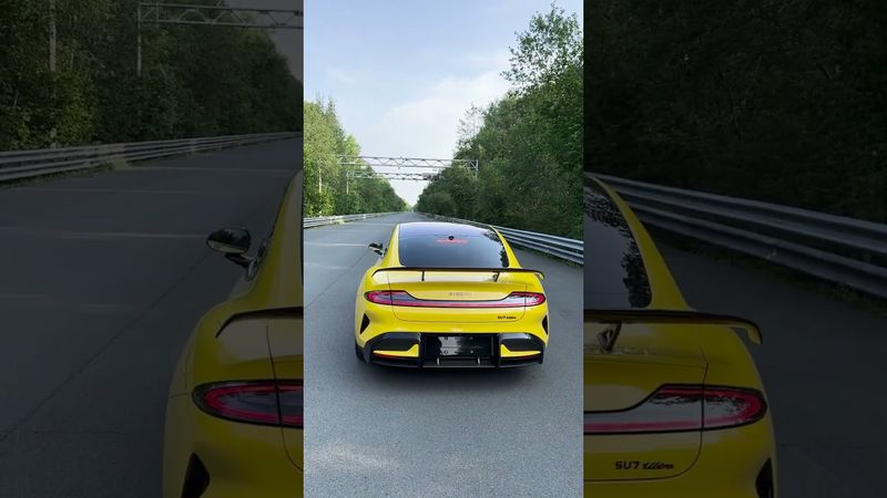 Разгон Xiaomi SU7 Ultra 0-300 км/ч