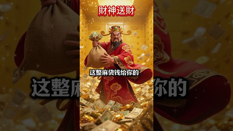 【財神送財，你不要，就送别人了！】接了，轉發，錢財擋不住！#生肖 #財運  #風水 #命理