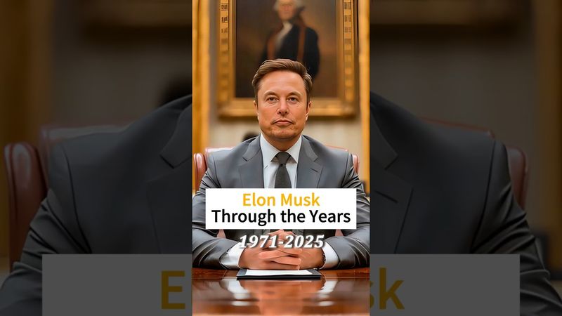 Elon Musk Through the Years (1971-2025) How Elon Musk Changed Everything?
