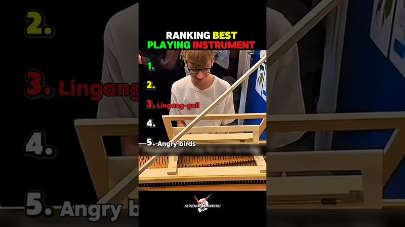 Ranking Best Playing Instrument Part 2 #shorts