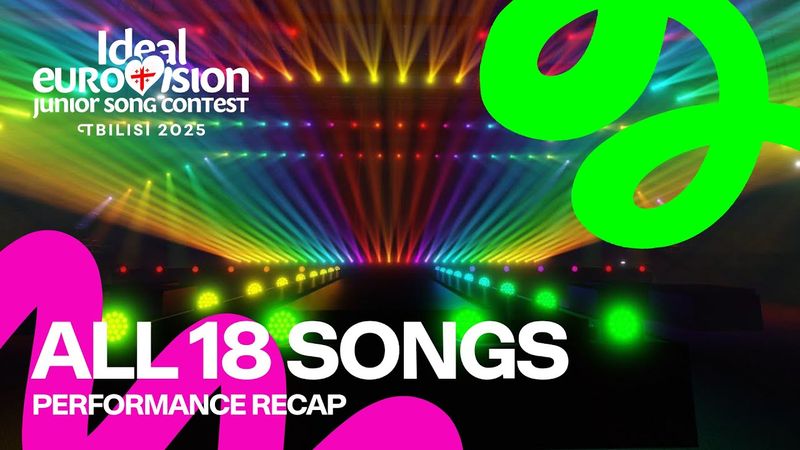 Performance Recap - VOTE NOW! | All 18 Songs | Ideal Junior Eurovision 2025