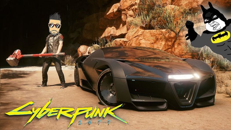 УГНАЛ БЭТМОБИЛЬ В СYBERPUNK 2077. ПРОДОЛЖАЕМ СЮЖЕТКУ! ПРОХОЖДЕНИЕ НА УЛЬТРАХ В 2K 60FPS