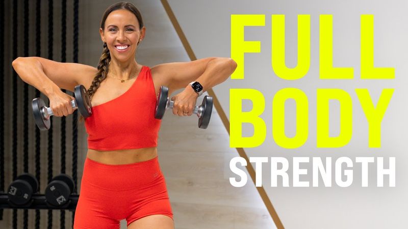 30 Minute Full Body Strength with an EPIC BURNOUT CHALLENGE!