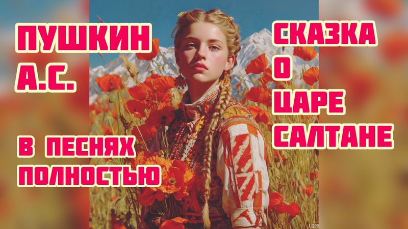 СЛУШАТЬ СКАЗКУ ПОЛНОСТЬЮ В ПЕСНЯХ ❤️ ПУШКИН А.С. "СКАЗКА О ЦАРЕ САЛТАНЕ" АУДИОКНИГА