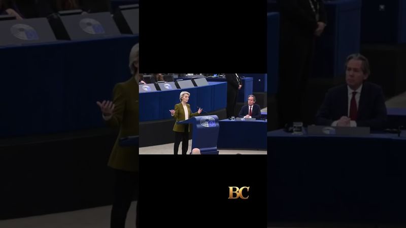 EU chief von der Leyen survives rare confidence vote