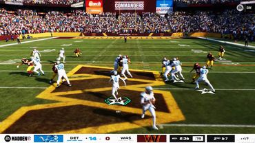 Madden NFL 26 - Detroit Lions vs Washington Commanders - Gameplay (PS5 UHD) [4K60FPS]
