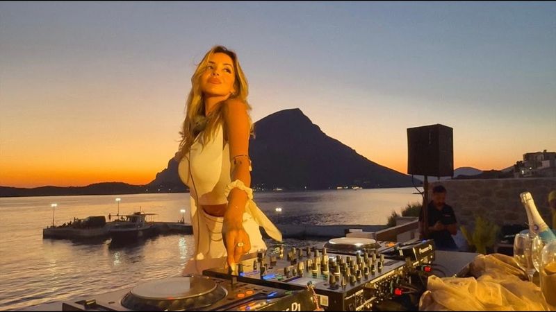 Giada Brincè °Live Sunset || DjSet in Kalymnos Island, Greece (Adam Port, Black Coffee, Rampa)