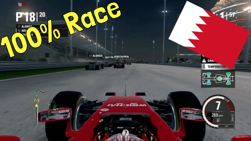 F1 2015 - 100% Race at Bahrain International Circuit, Sakhir in Räikkönen's Ferrari