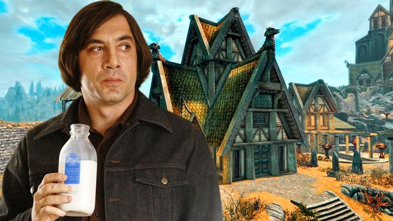 Антон Чигур в Скайриме | Skyrim