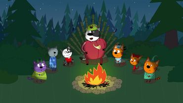 Три кота | Серия 117 | Лесные котики | Мультфильмы для детей