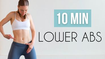 10 MIN LOWER ABS WORKOUT - No Equipment, Lower Belly Burn