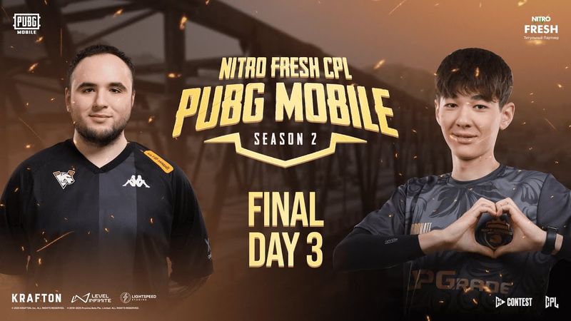 NITRO FRESH CPL PUBG MOBILE SEASON 2 | FINAL DAY 3