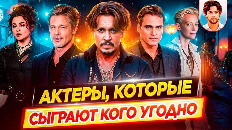 Актёры-хамелеоны, которые могут всё / Они сыграют кого угодно // ДКино