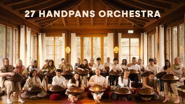27 Handpans Orchestra 😱 Malte Marten Retreat 2025