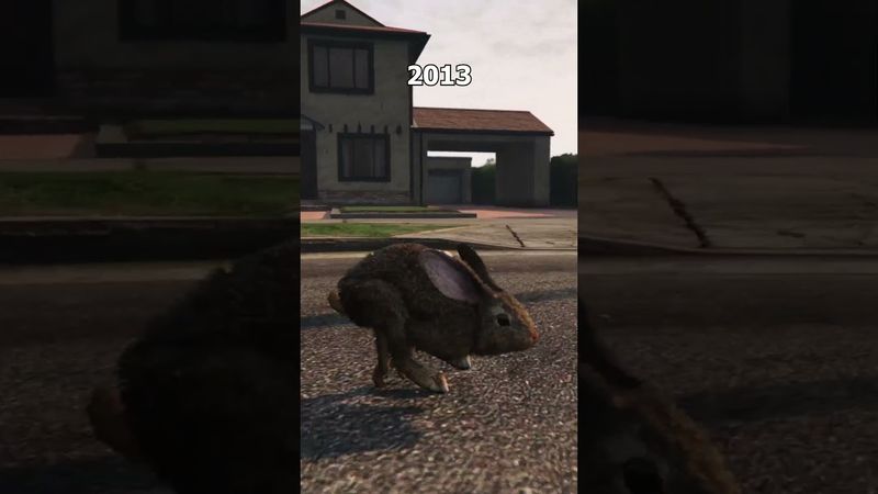 TREVOR CONVER TO A RABBIT IN GTA5 😮 | #shorts #gta #gta5 #gtaonline #rockstar #gtav #gameplay