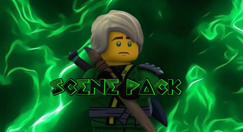 Ninjago Lloyd scene pack | free for edits