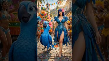 RIO PRENDE VITA 🌴🦜 Ecco come apparirebbero gli uccelli nel mondo reale! #disney #rio #liveaction
