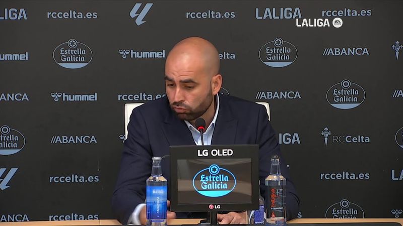 Rueda de prensa RC Celta vs Rayo Vallecano