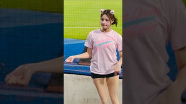 핑크 고양이 #이예빈 #이예빈치어리더#ktwiz #kt위즈 #kt위즈치어리더