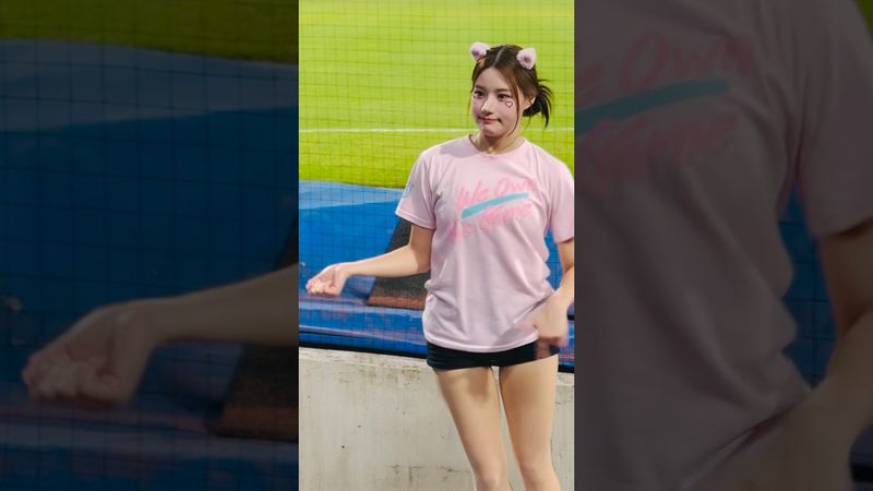 핑크 고양이 #이예빈 #이예빈치어리더#ktwiz #kt위즈 #kt위즈치어리더