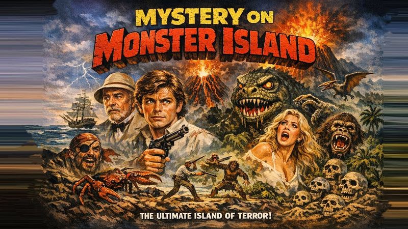 Загадка острова сокровищ  - приключения США, Испания 1981 Теренс Стэмп, Питер Кушинг, Иэн Сера