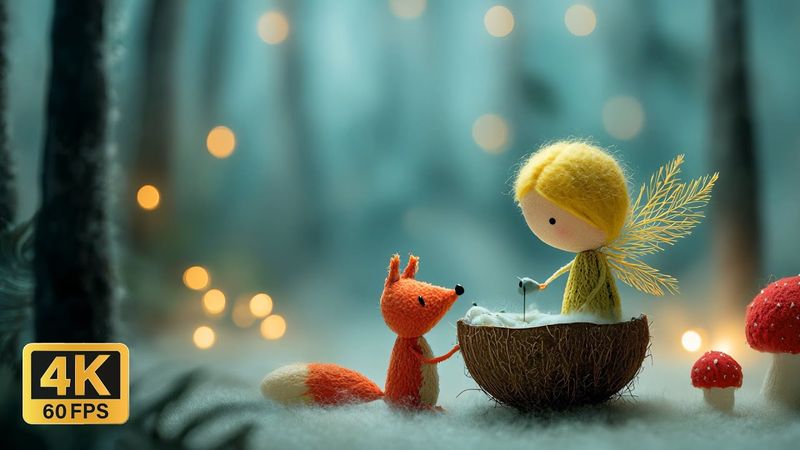 Fantasy | Woolen | Legends of the Plush Sylvan Depths [AI Music Video]