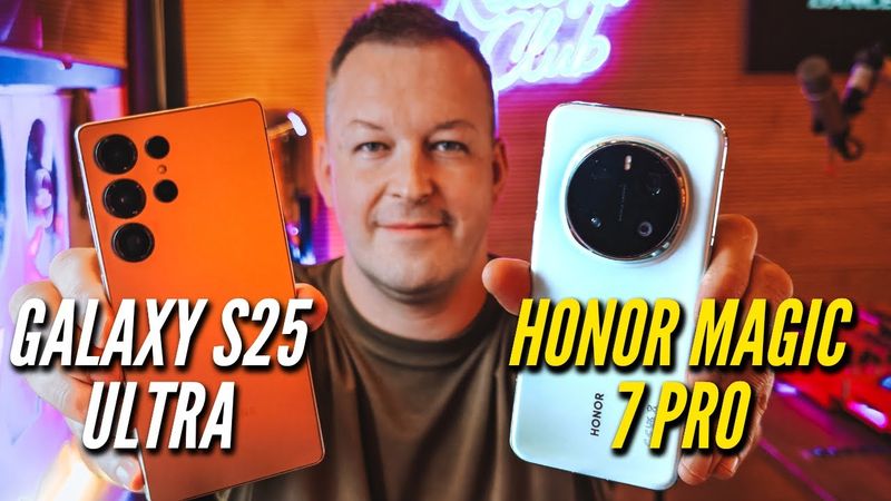 Какой ФЛАГМАН 2025 года лучше GALAXY S25 ULTRA или HONOR MAGIC 7 PRO?