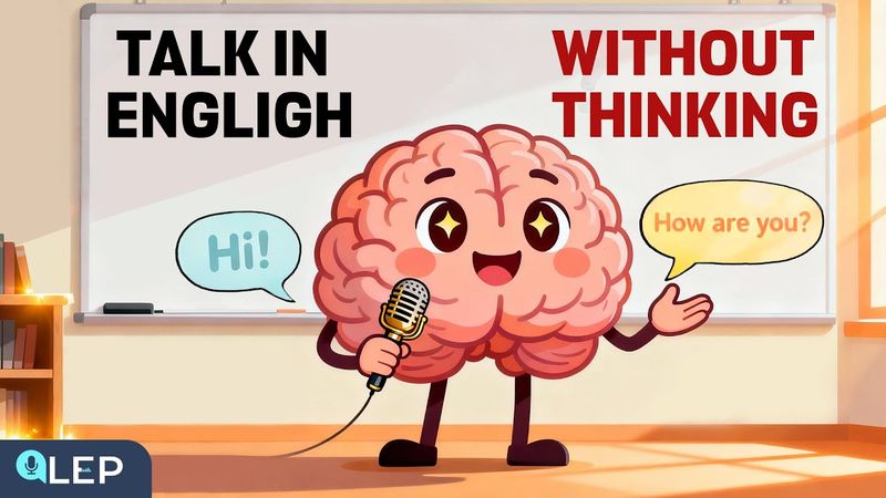 How to Talk in English Without Thinking? | Learn English Speaking Practice with Podcast | A1-A2
