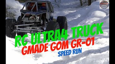 RC ULTRA4 Truck - Gmade GOM GR-01 Rock Buggy Snow Speed Bashing