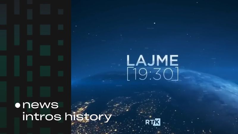 [🇽🇰] History of RTK Lajme intros since 1975