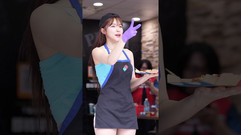 猜拳贏多慧的人 就可以免費吃披薩😍#李多慧 #leedahye #이다혜 #攝影 #cheerleader #野球 #fancam #치어리더 #啦啦隊 #小龍女