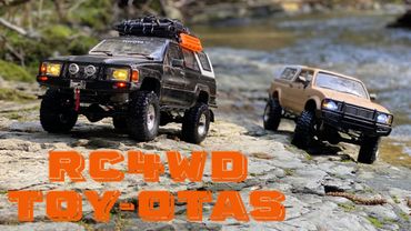 Shrink Yourself Down - RC4WD Toyotas RCs off-roading (4Runner & Mojave/Hilux)