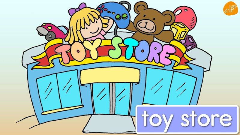 Town and City Vocabulary for ESL and EFL Kids by ELF Learning - Places for Kids