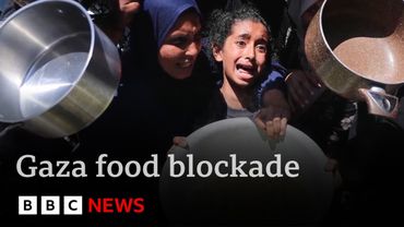 Trump warns 'people in Gaza are starving' as international condemnation of Israel grows | BBC News