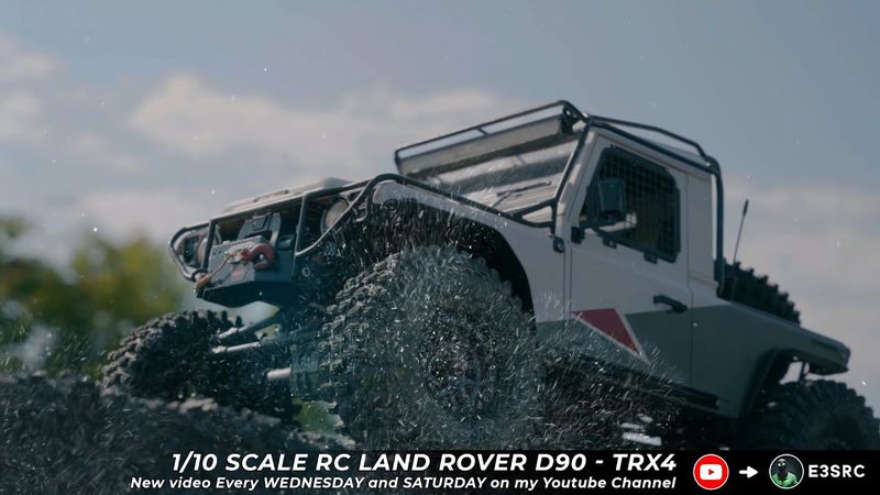 Rc Crawler Traxxas Defender Trx4 D90 | Off-road Extreme 4X4 RC Car