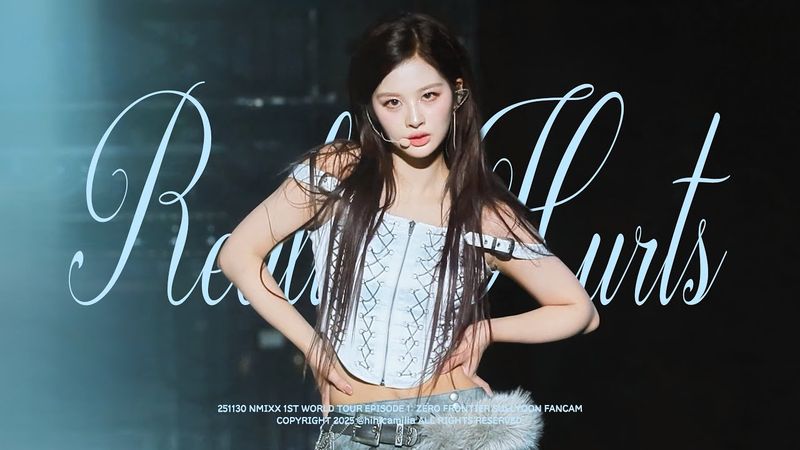 251130 NMIXX SULLYOON 엔믹스 설윤 NMIXX 1ST WORLD TOUR: ZERO FRONTIER “REALITY HURTS”FANCAM 직캠