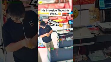 His Intrusive Thoughts Took Over 😭 #trending #viralshorts #funny #memes #share