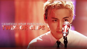 taehyung performance on npop twixtor/velocity clips! [HD] (+mega link)
