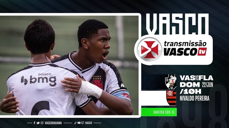 AO VIVO | VASCO X FLAMENGO | CARIOCA SUB-15 SEMIFINAL (VOLTA) - VASCOTV