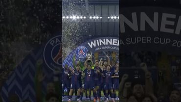 Paris Saint-Germain win the Super Cup!