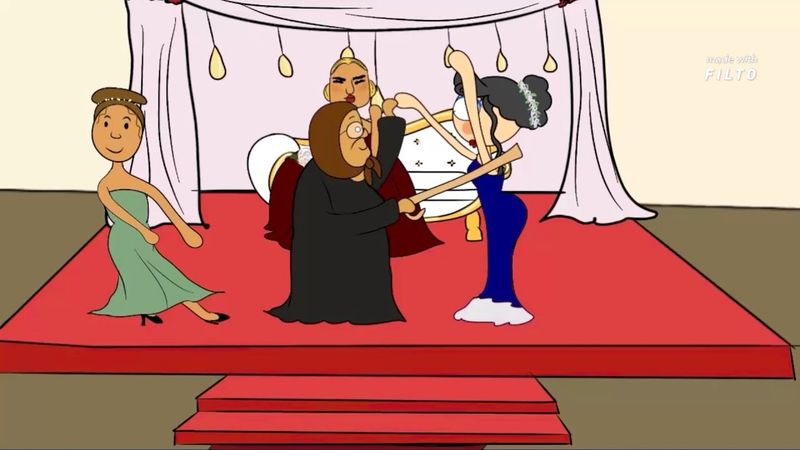 حنة بت عمي الجزء الثاني سويت مصيبه بالاخير#نمنم