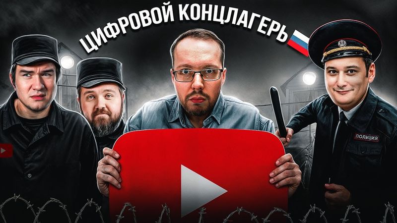 РОССИЯ - ЦИФРОВОЙ КОНЦЛАГЕРЬ? Превращение завершено. YouTube, Telegram, WhatsApp вне закона