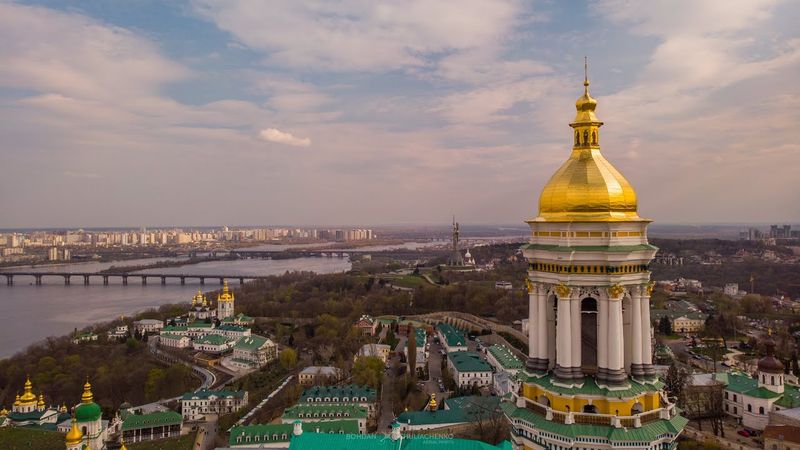 Kyiv-Pechersk Lavra | Києво-Печерська лавра. Dji Mavic Air 4K UHD
