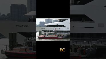 Mega-yacht with 400 passengers crashes into New York City dock, injuring nearly a dozen